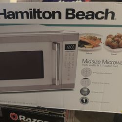 Microondas Nuevo, Color Blanco, New Microwave, White Color