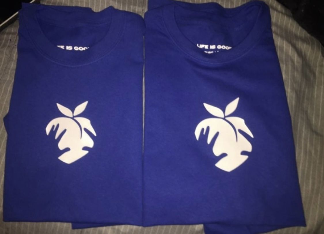 Drake future peach t shirt life is good Ovo Fbg Rap Merch Tee 
