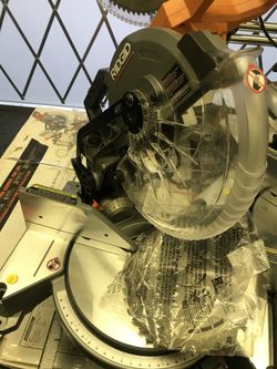 Ridgid 10” compound Miter Saw