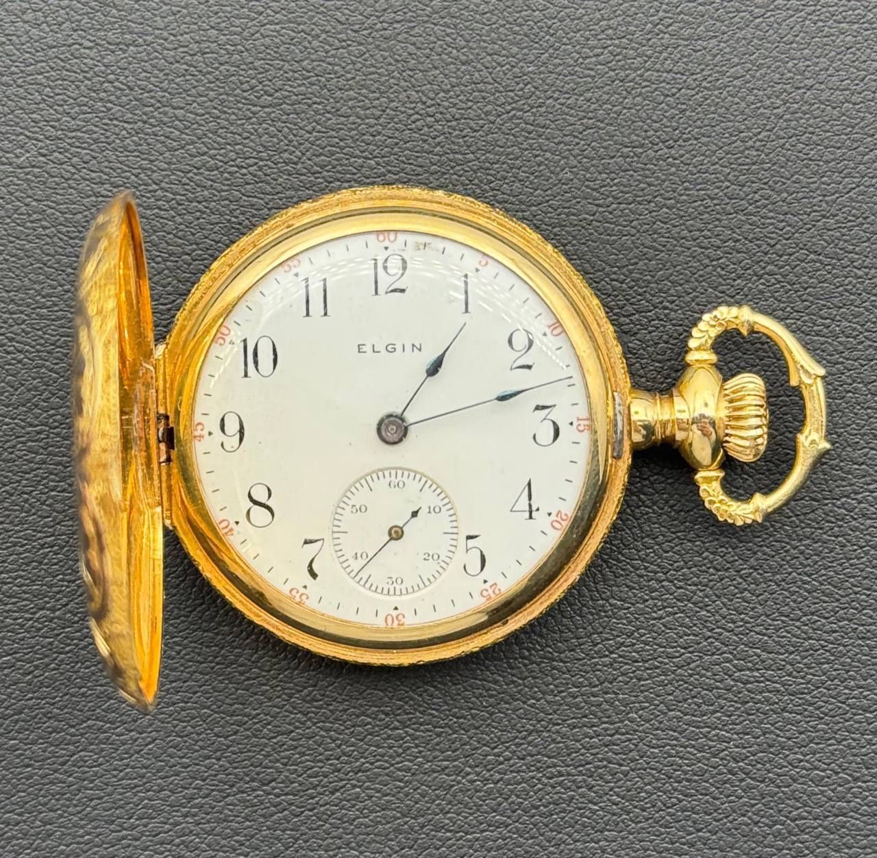 Antique 1911 ELGIN 15 Jewels, 14K SOLID GOLD , 31.7g manual wind pocket watch