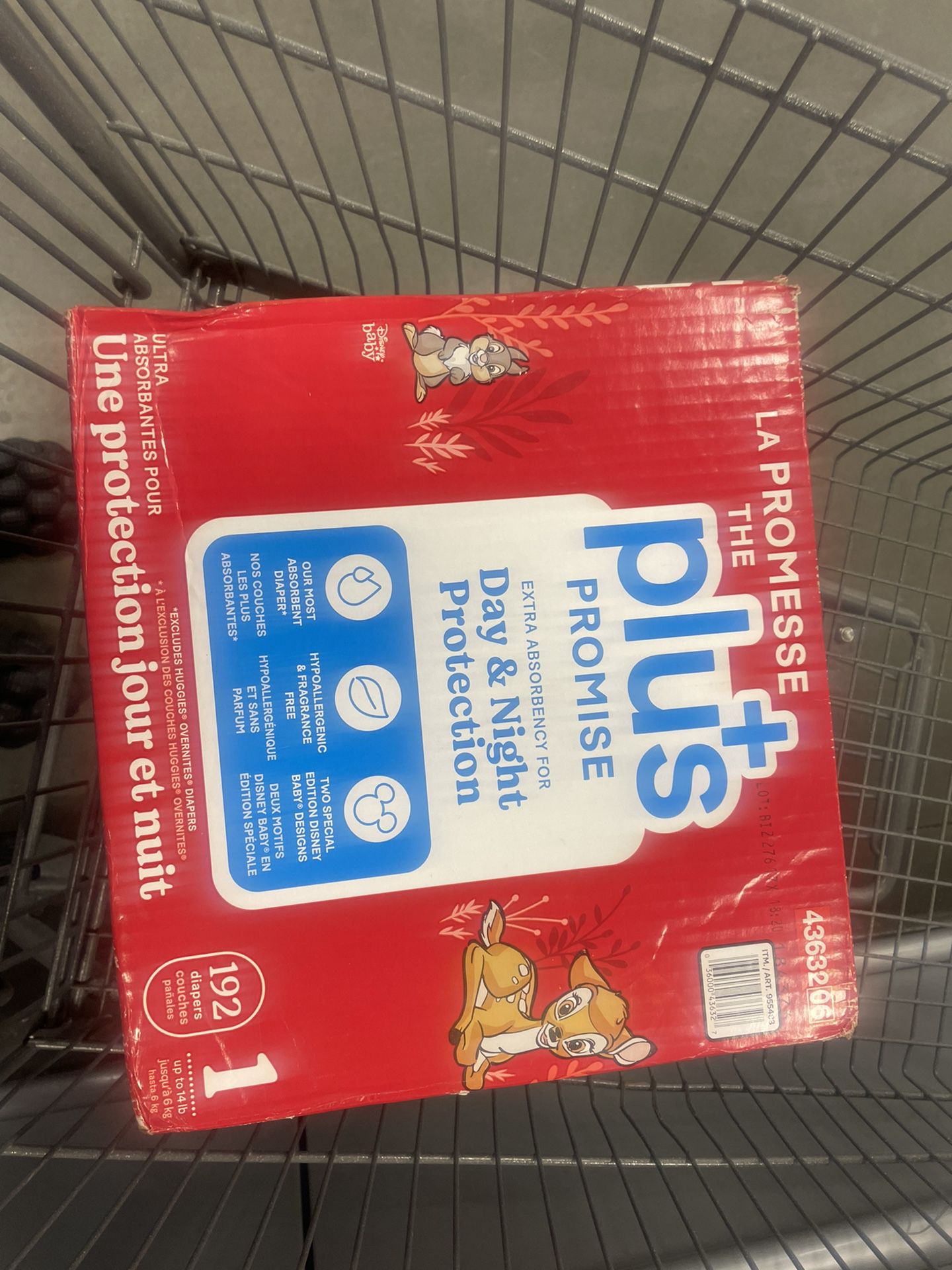 Huggies Plus Promise Size 1 (brand New)192 Diapers