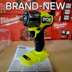RYOBI
ONE+ HP 18V Brushless Cordless Compact 3/8 in. Impact Wrench (Tool Only)