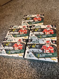 5x Panini prizm mega boxes (Riverside And Montopolis
