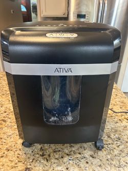 ATIVA 10- sheets micro-cat shredded