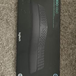 Logitech ERGO K860 Wireless Ergonomic keyboard - Windows/Mac - Bluetooth - Brand New