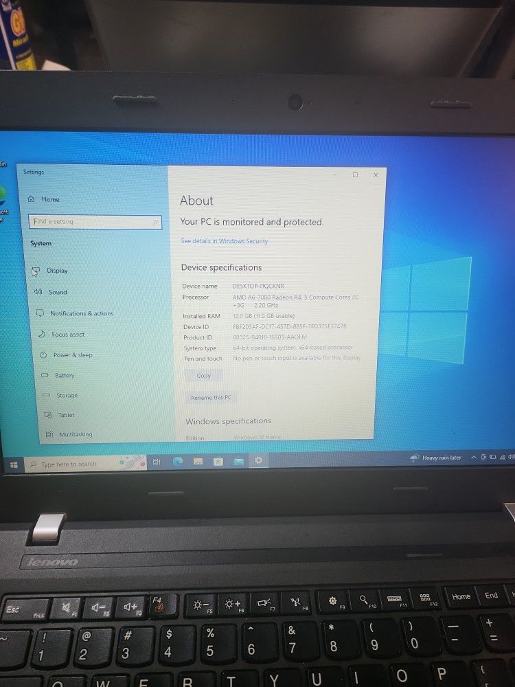 ThinkPad E455 LOADED DOWN And Has KODI LOADD AS WELL