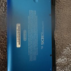 Blue Nintendo 3ds XL