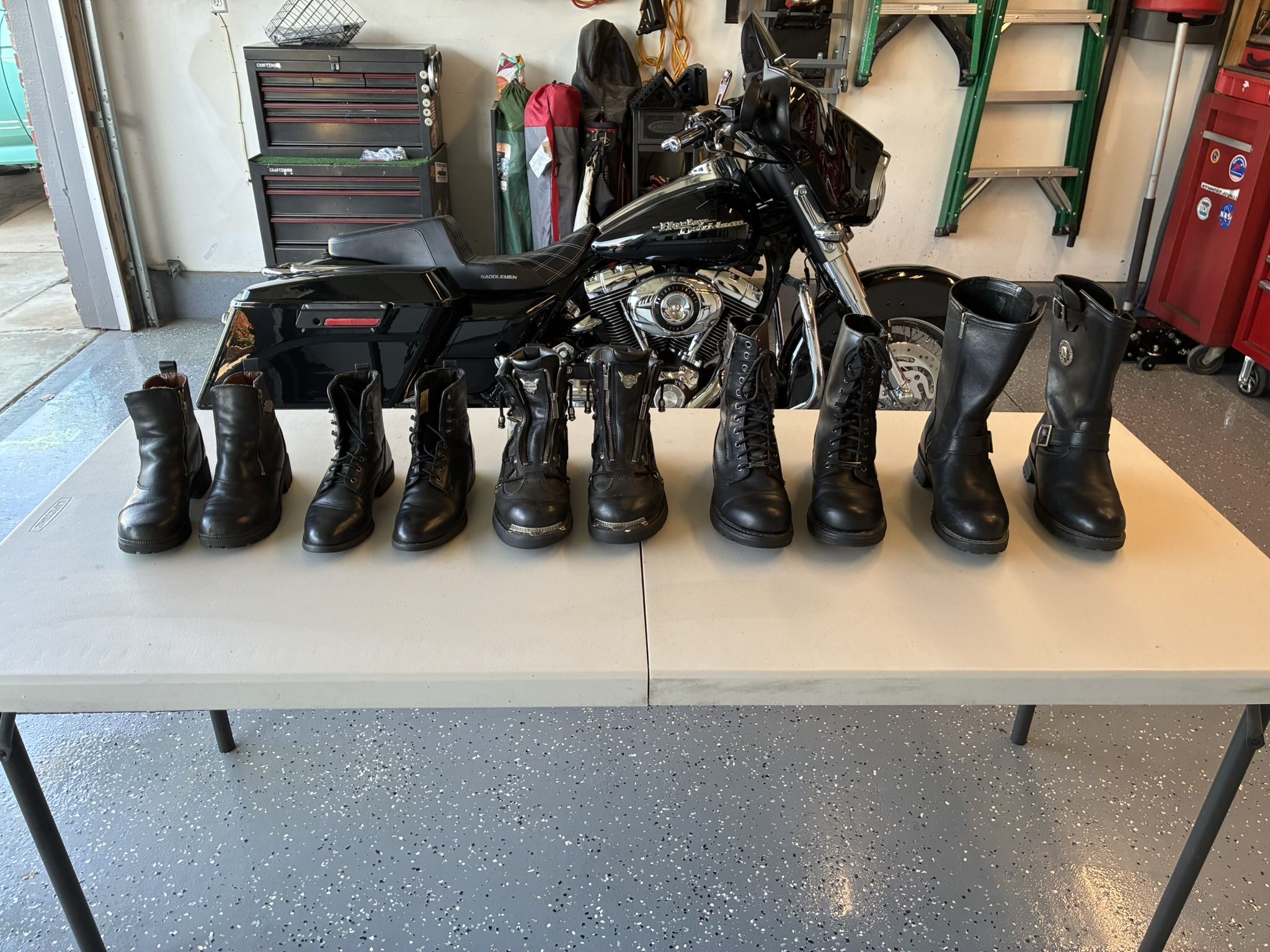 Men’s Harley Davidson Motorcycle Boots-sizes 11