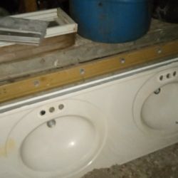 Double Bathroom Sink