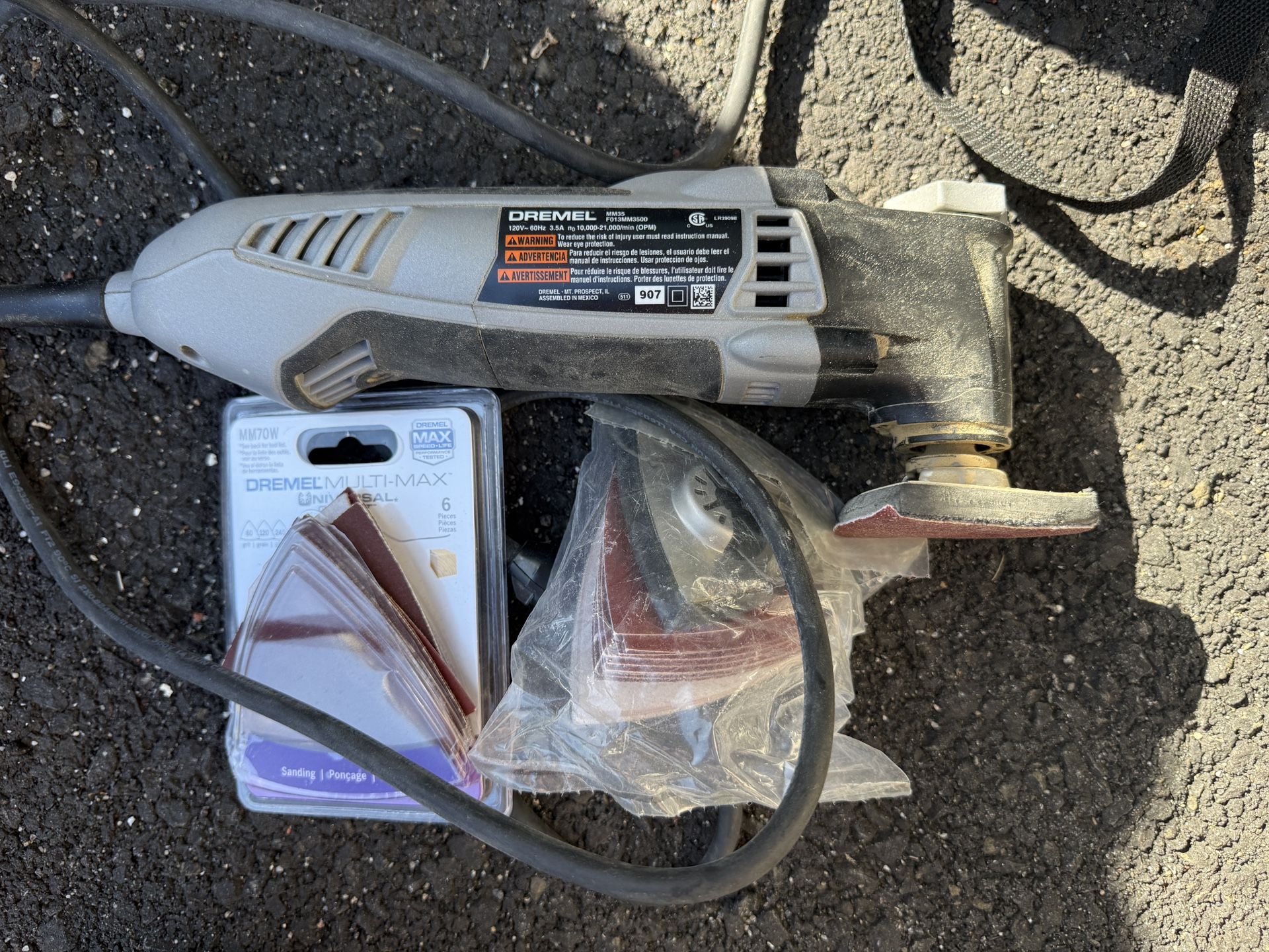 Corder Dremel Multi Max Tool Mm35