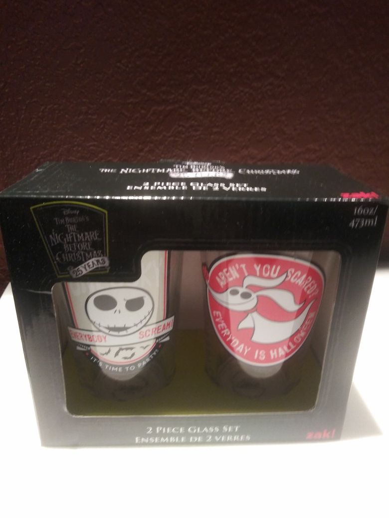 New! Zak Disney Nightmare Before Christmas glasses