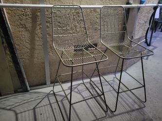 2 metals highchair