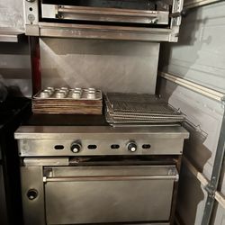 Estufa Parrilla Y Horno Salamandra