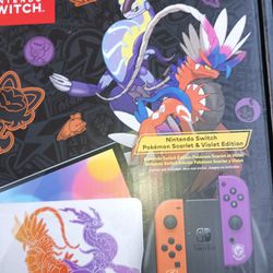 Nintendo switch (Scarlett & Violet edition!) 