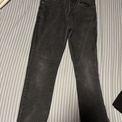 Purple Jeans (black) Size 33