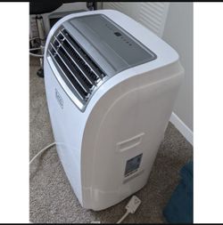 Black Decker BPACT14HWT 14000 BTU Portable Air Conditioner White Used