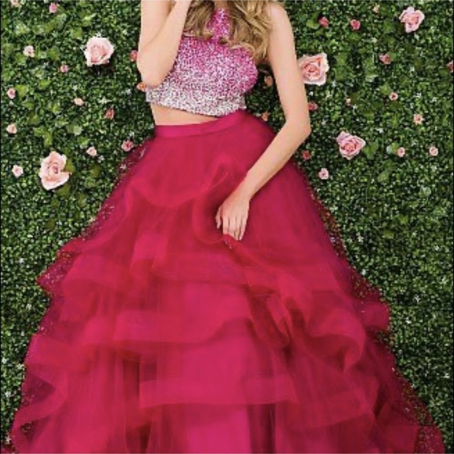 Jovani Two Piece Gown