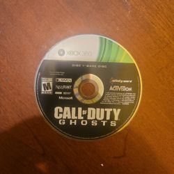 Call Of Duty Disc Xbox 360