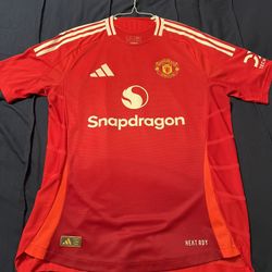 Manchester United 2024-25 Authentic Jersey! Size Large. OBO