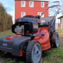 Husqvarna 21" Honda-Powered 2-in-1 RWD Self-Propelled Lawn Mower
