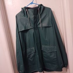 Columbia Hooded Raincoat 