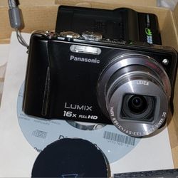 Panasonic Lumix DMC-ZS10 14.1 MP Digital Camera GPS iA 3D Box digicam