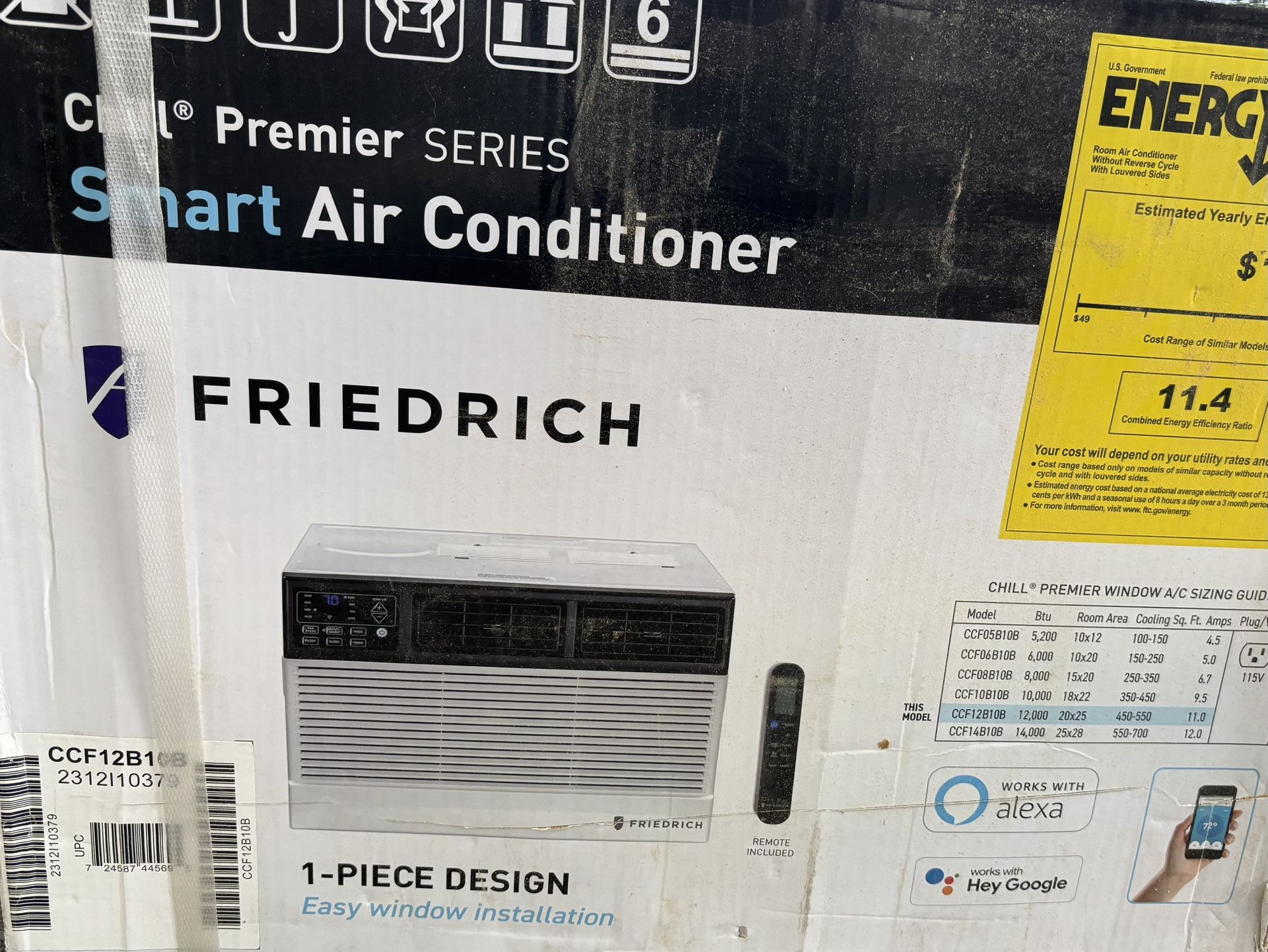 12,000 BTU Window Ac Brand New