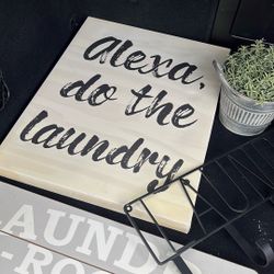Laundry decor 