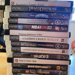 PS3 Games (18 in total)
