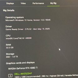 Gaming Computer Desktop PC