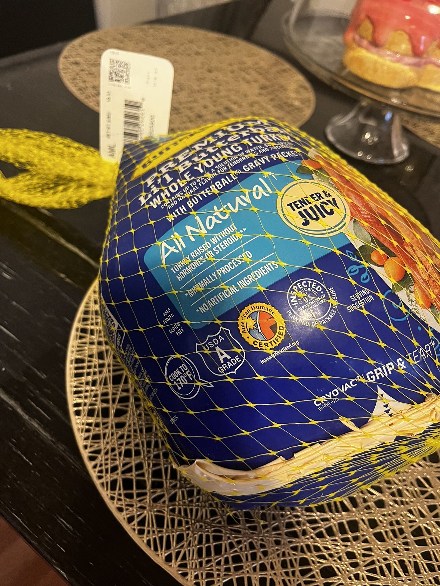 Thanksgiving dinner for a family in need