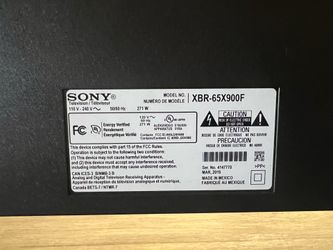 Sony 65inch XBR65X900F