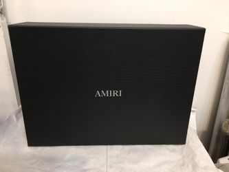 Amiri Black Empty Gift Box. Dimensions 6x11x15.5. Brand new