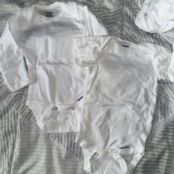 Gerber Basic Onesies Long and Short Sleeve Lot