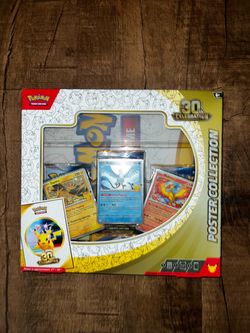 Pokémon 30th Celebration Poster Collection Box