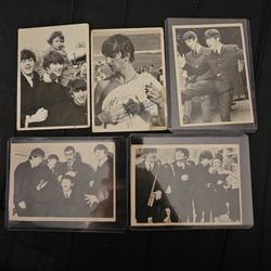 5 - 1960s Beatles Cards 