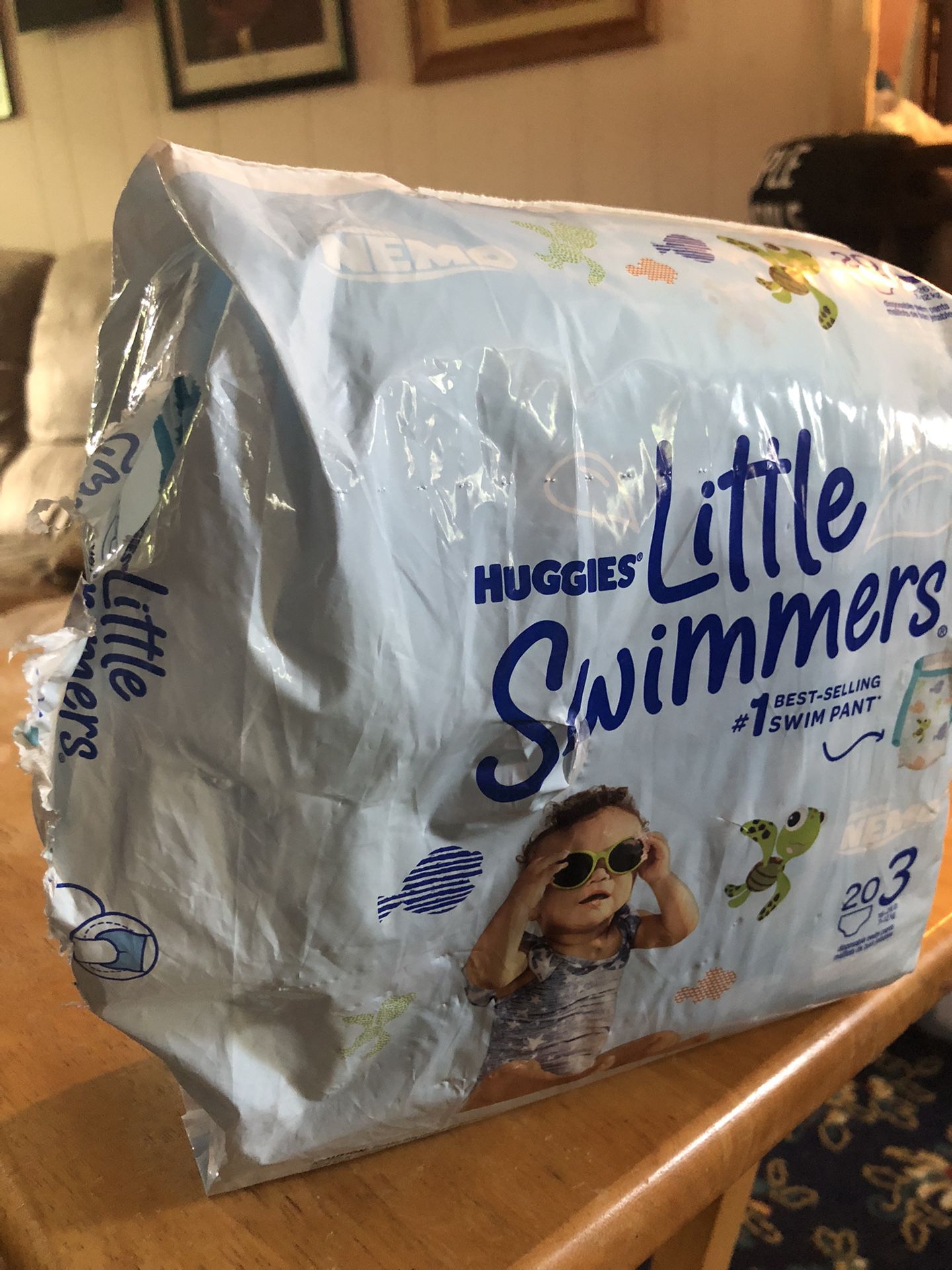 Huggies Little Swimmers Disposable Diapers Size 3
