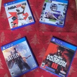 PS4 🎮 GAMES !!!