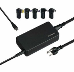 Targus - 100W Universal USB-C & Legacy Charger Kit - Black
