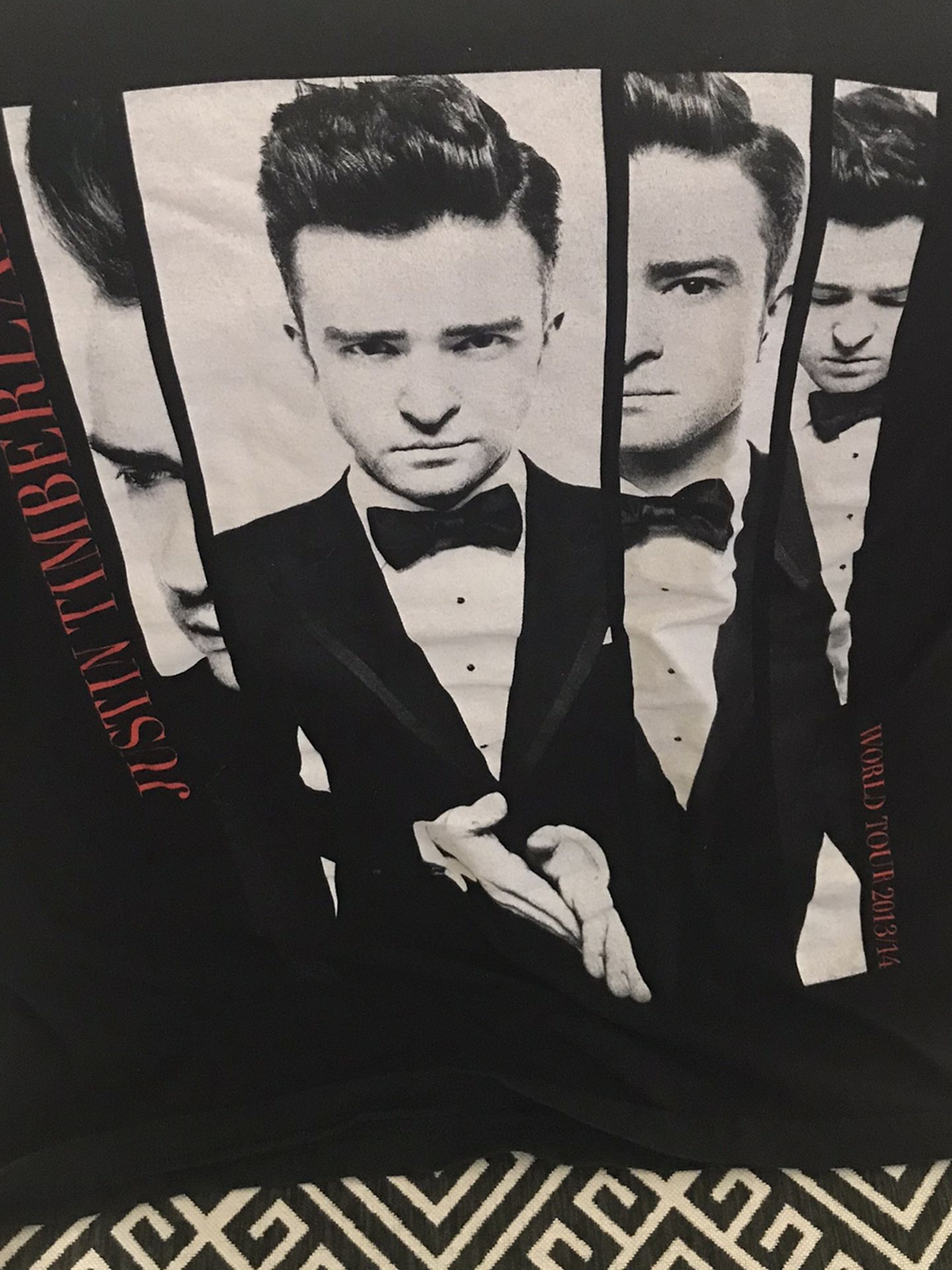 Justin Timberlake World tour T Shirt