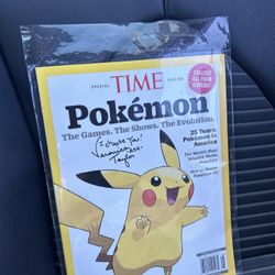 Pokemon Time Magazine 