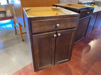 ARISTOKRAFT CABINETRY Two Door and One Drawer Cabinet with no Countertop