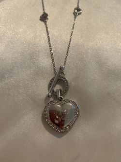 Heart shaped “I Love You” Diamond Locket