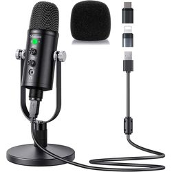 Professional Condenser USB microphone(Manufacturing/Testing/Design) Noise Cancellation & Reverb 