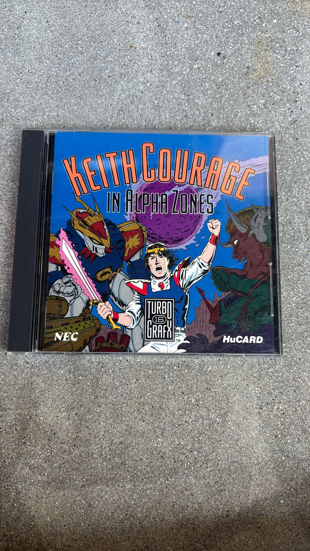 Keith Courage in Alpha Zones (TurboGrafx-16, 1989)