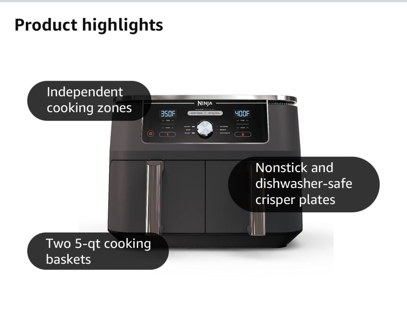 Why the Ninja DZ401 Foodi 10-qt 6-in-1 DualZone Air Fryer not turning on happens