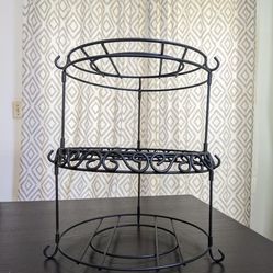 3 Tier Serving Tray And A Large Serving Platter