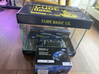 New Rimless 4 Gallon Aquarium