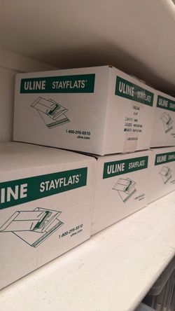 Kraft Self-Seal Stayflats®  6 x 8" (100 envelops/box)