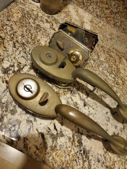 Front Door Handles or Lever (BRASS HIGH QUALITY)